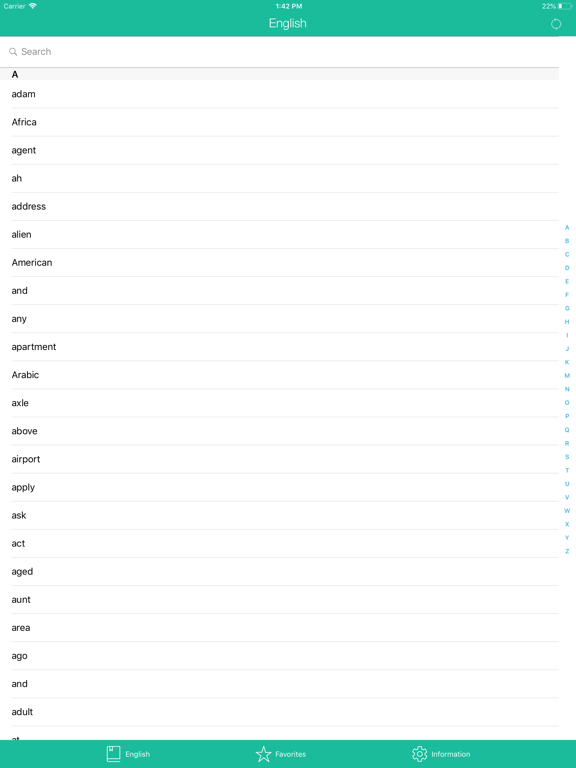 Screenshot #5 pour Malay-English Basic Dictionary