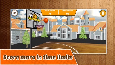 Slam Dunk -3D Basketball Game Screenshot