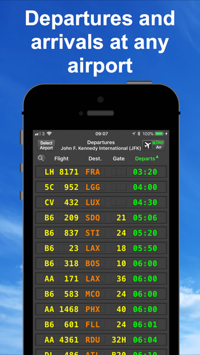 Flight Board - Plane Tracker Screenshot