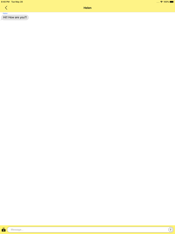 SpiChat (Lite) iPad screenshot 7 - Social Networking app