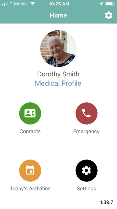 LeapThru® VIP - Care Recipient Screenshot