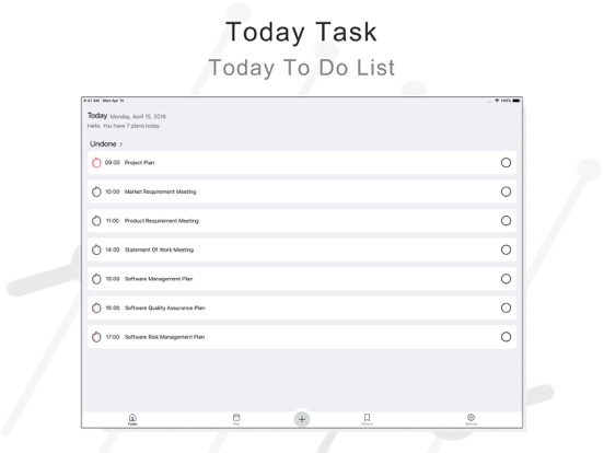 Screenshot #4 pour Today Task - Daily Planner