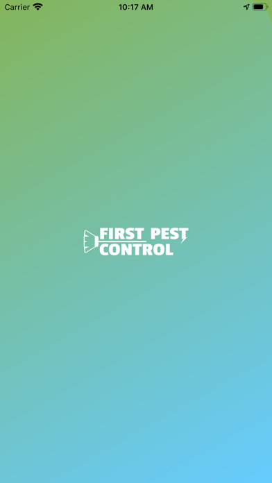First Pest Control app screenshot