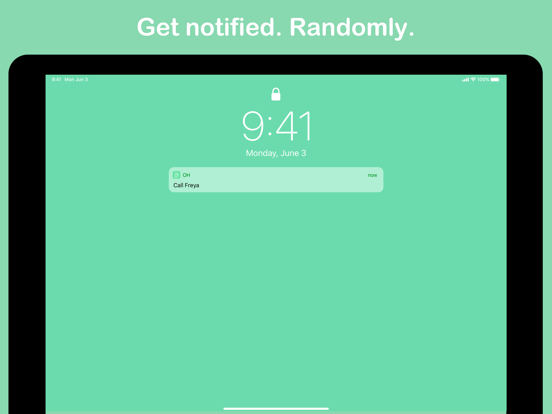 Oh Snap - Affirmation Reminder iPad screenshot 4 - Productivity app