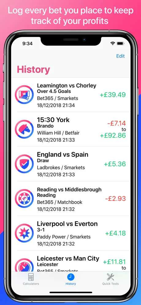 Matched Betting Calculators