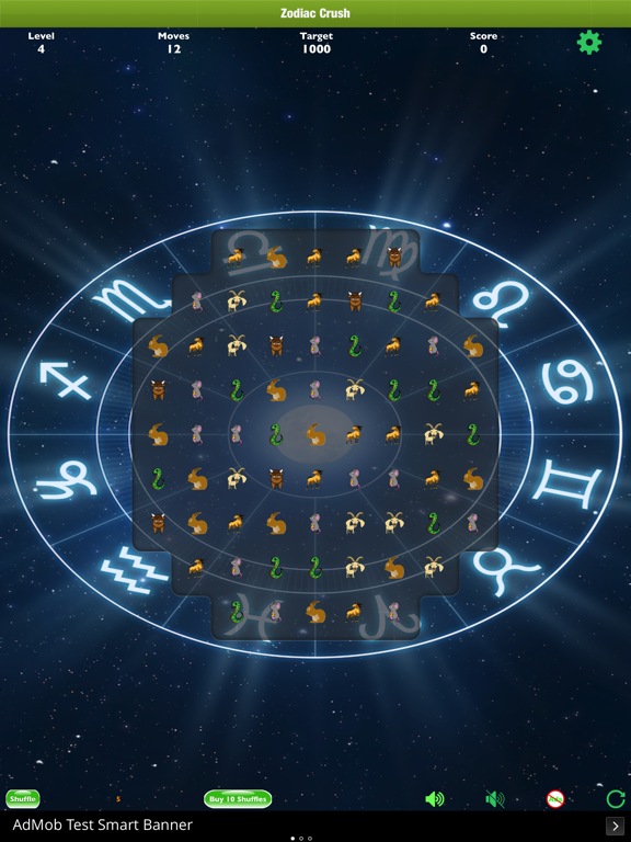 Screenshot #5 pour Zodiac Crush - Match 3