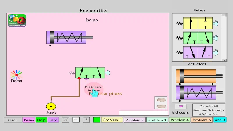 Pneumatics Animation screenshot 3 of 6