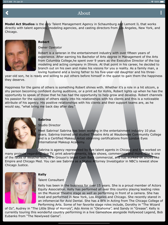Screenshot #5 pour Model Act Studios