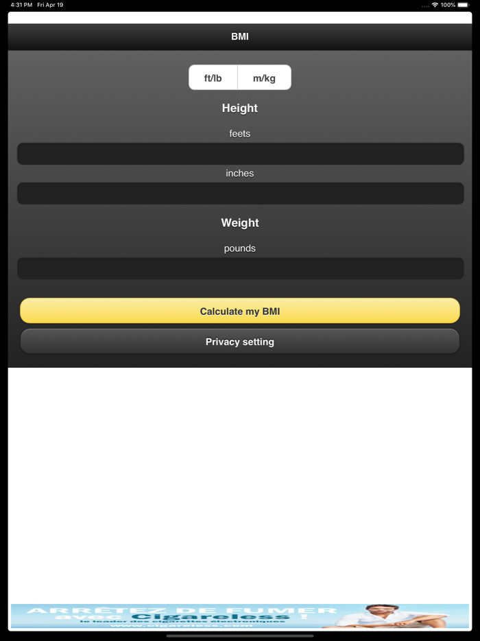 BMI Calculator Expert