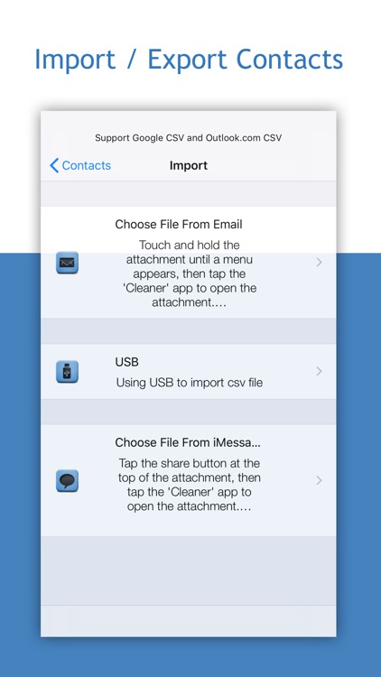 Cleaner - Merge Contacts screenshot-4