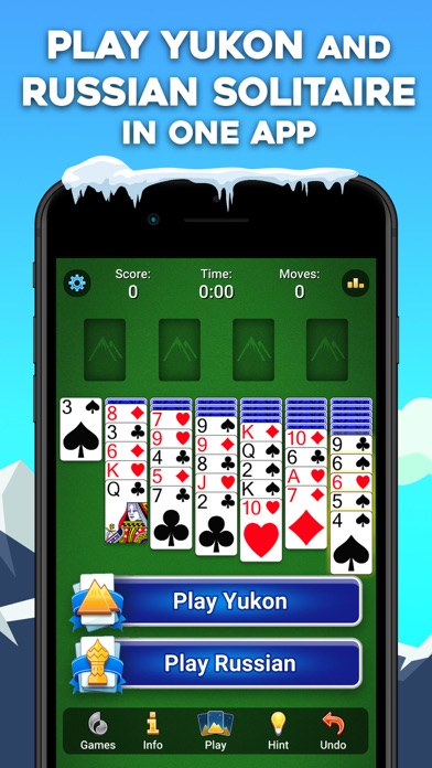 Screenshot #2 pour Yukon Russian – Solitaire Game