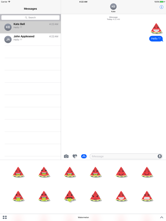 Screenshot #6 pour Sticker Me Funny Watermelon