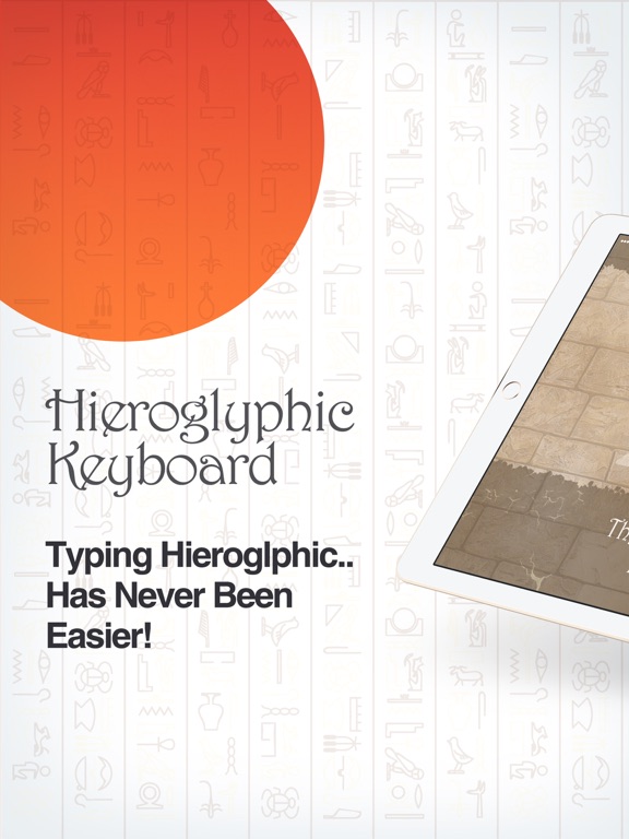 Hieroglyphs Keyboardのおすすめ画像1