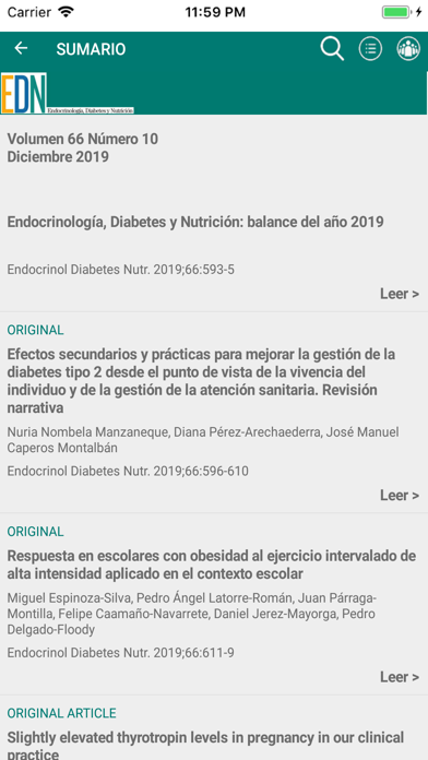Screenshot #2 pour Endrocrinología y Nutrición