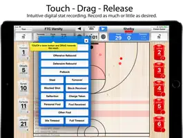 Game screenshot Basketball Stat Tracker HD apk