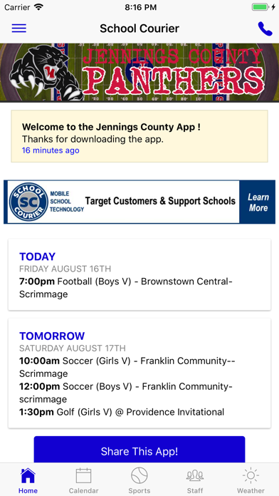 Screenshot #2 pour Jennings County Athletics - IN