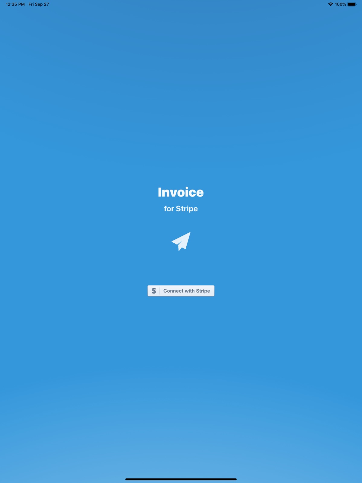Invoice for Stripe ipad screenshot 1