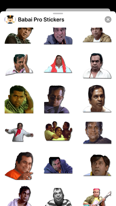 Screenshot #3 pour Pro Babai Stickers v2