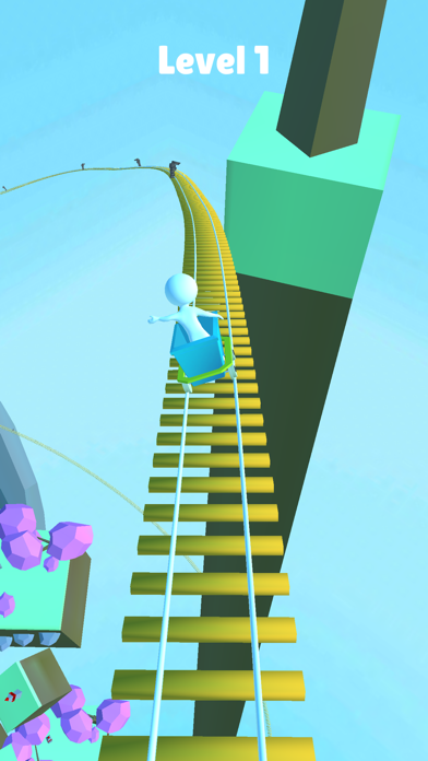 Screenshot #1 pour Rail Run 3D