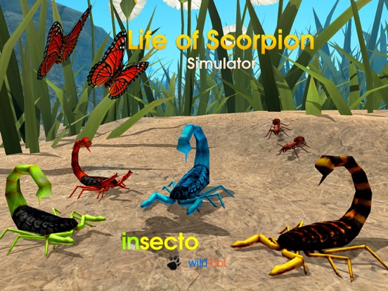 Life Of Scorpion iPad screenshot 1 - Games app