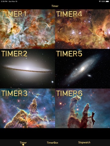 Image Timer multiple timers iPad screenshot