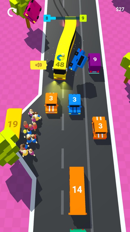 #2. Snake Bus (iOS) 由: Tummy Games