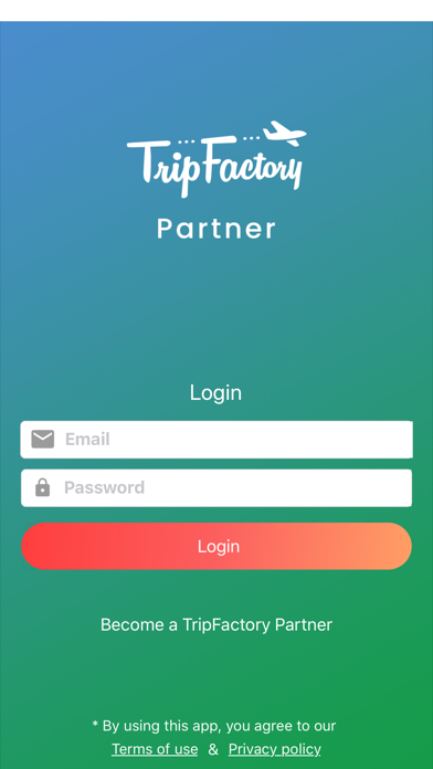 Screenshot #1 pour TripFactory Partner