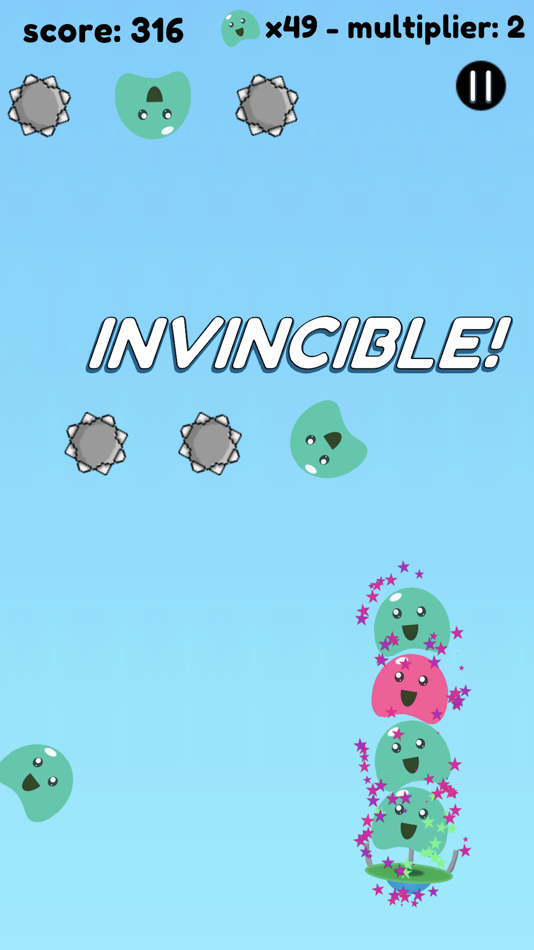 #3. Blob Catcher (iOS) Podle: Aaron Nemoyten