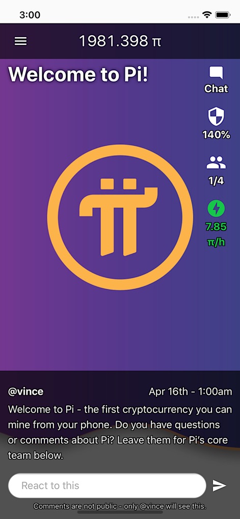 Pi Network - Your Mining Dashboard