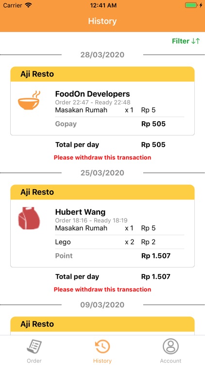 FoodOn Merchant Management screenshot-4