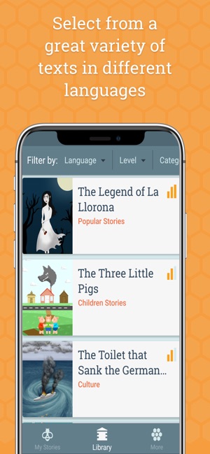 Beelinguapp: Language Learning(圖4)-速報App