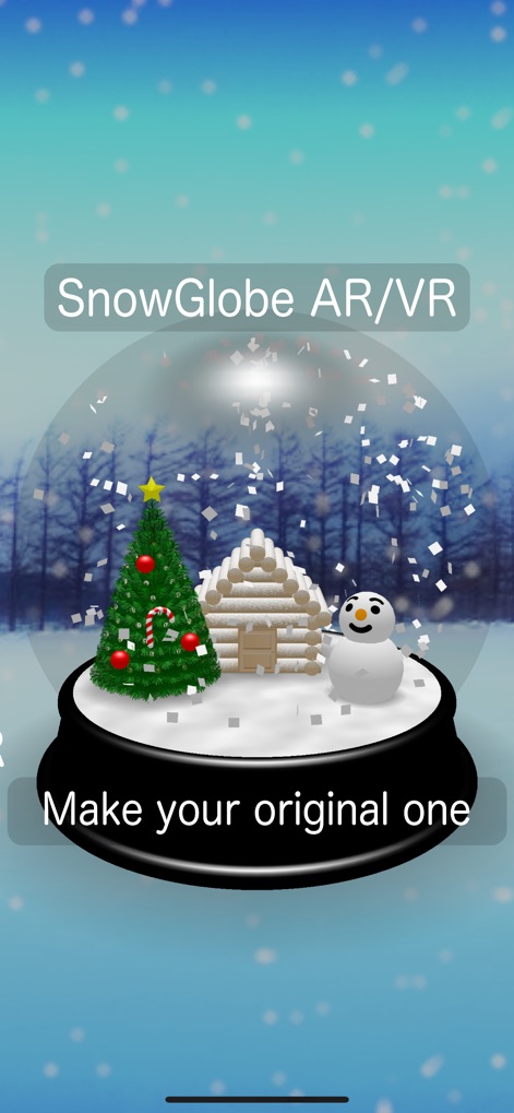 Snow Globe Maker AR/VR - Entertainment App | MWM