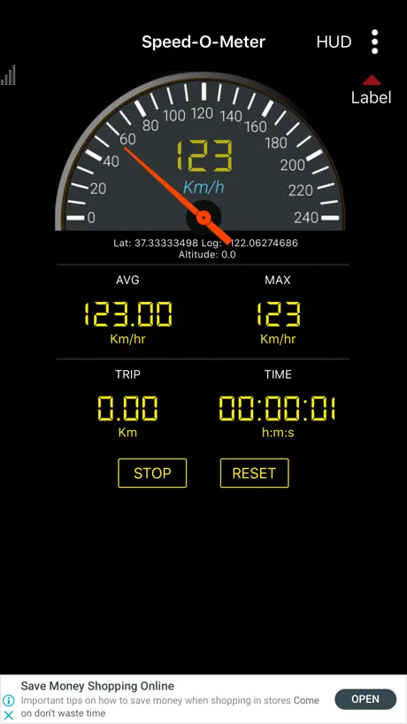 SpeedoMeter GPS - Odometer