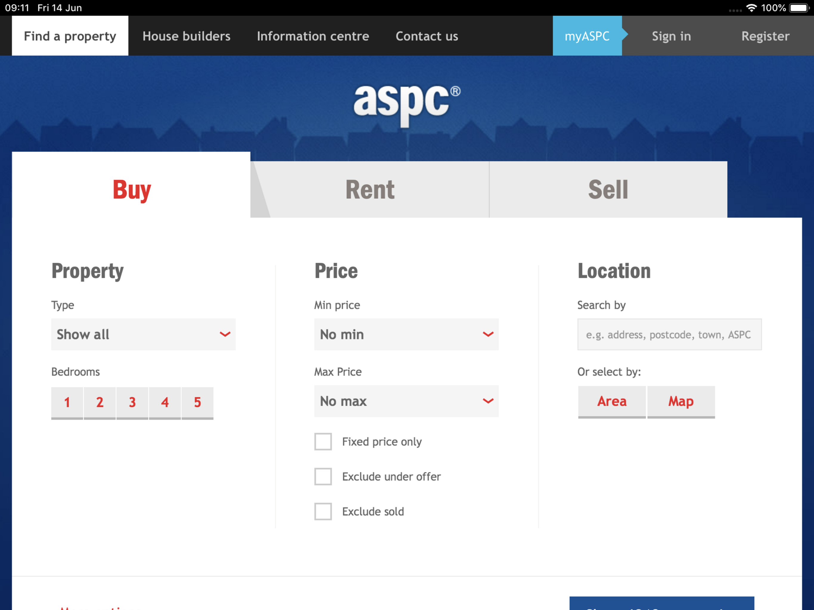 ASPC Property Search