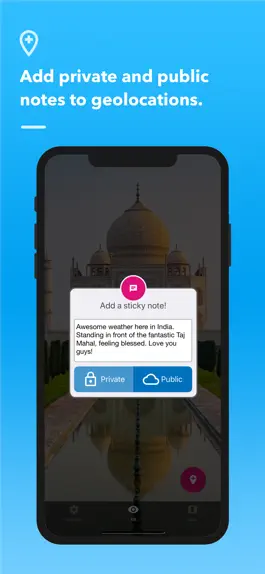 Game screenshot Sticky Notes AR apk