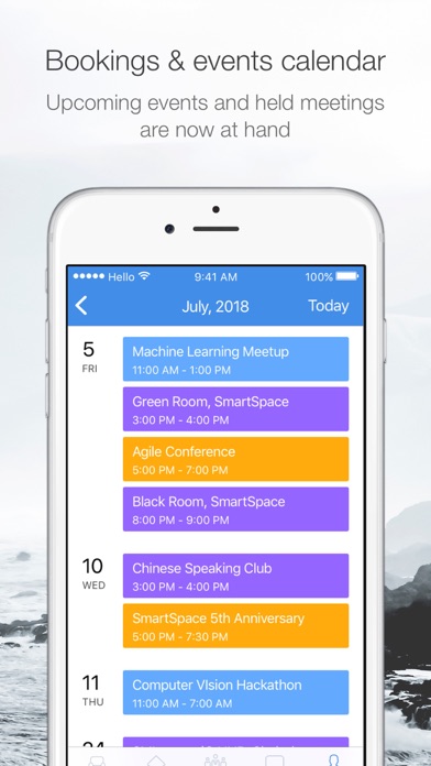 SpacePass. Book a meeting room Screenshot