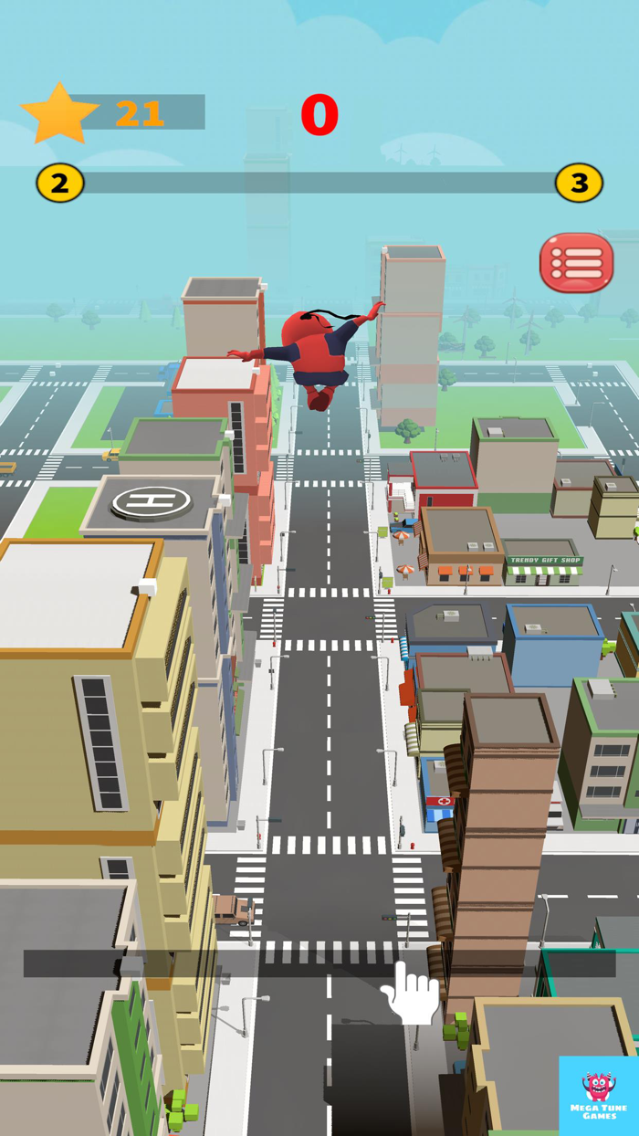 Super Spider - Rope Swing Man