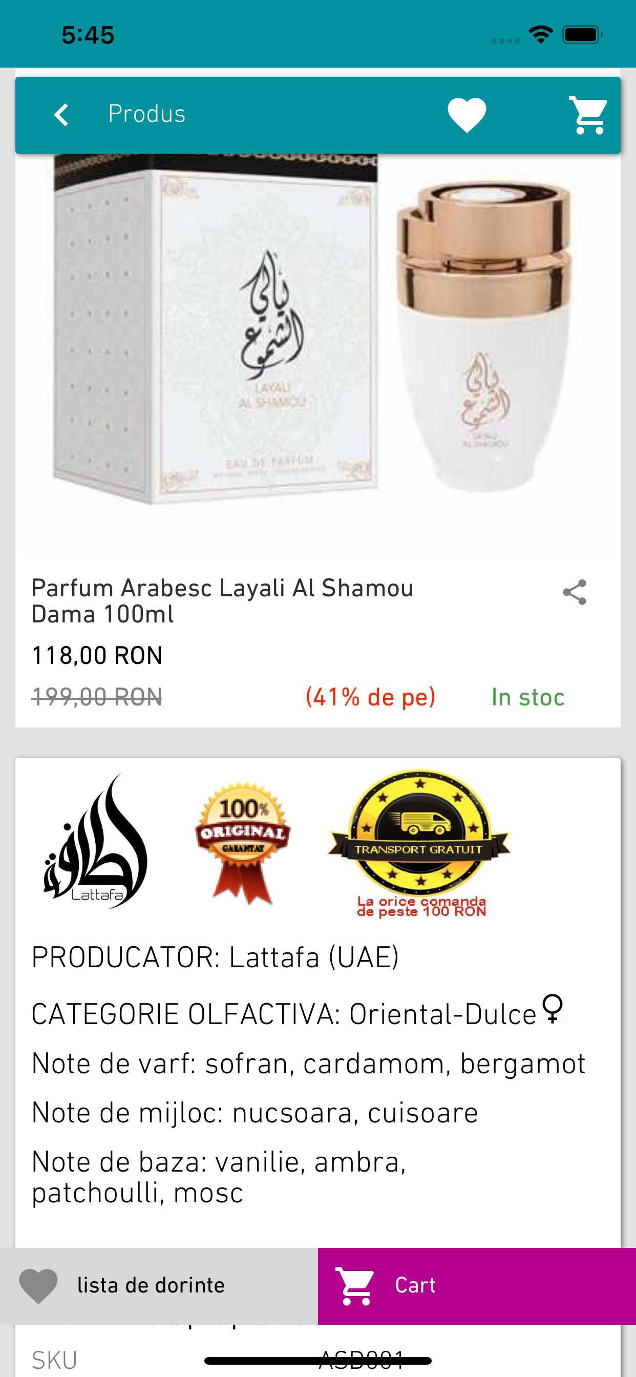 ParfumuriArabesti.ro screenshot 7