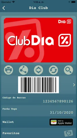 Captura de pantalla de My Cards Pro - Monedero en iPhone 2