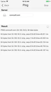 inettools - ping,dns,port scan iphone screenshot 4