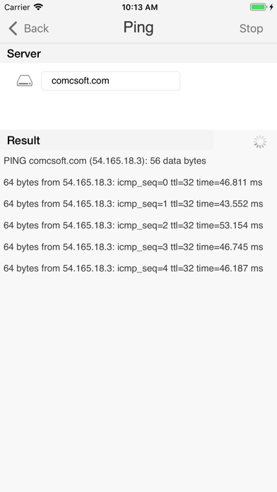 iNetTools - Ping,DNS,Port Scan Screenshot