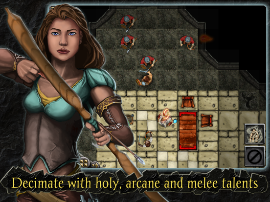 Heroes of Steel RPG Elite iPad app afbeelding 2