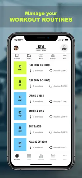 Game screenshot Gym Life - Workout Planner apk