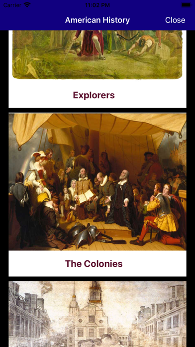 American History: 1492-2020 Screenshot