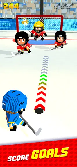 Game screenshot Blocky Hockey mod apk