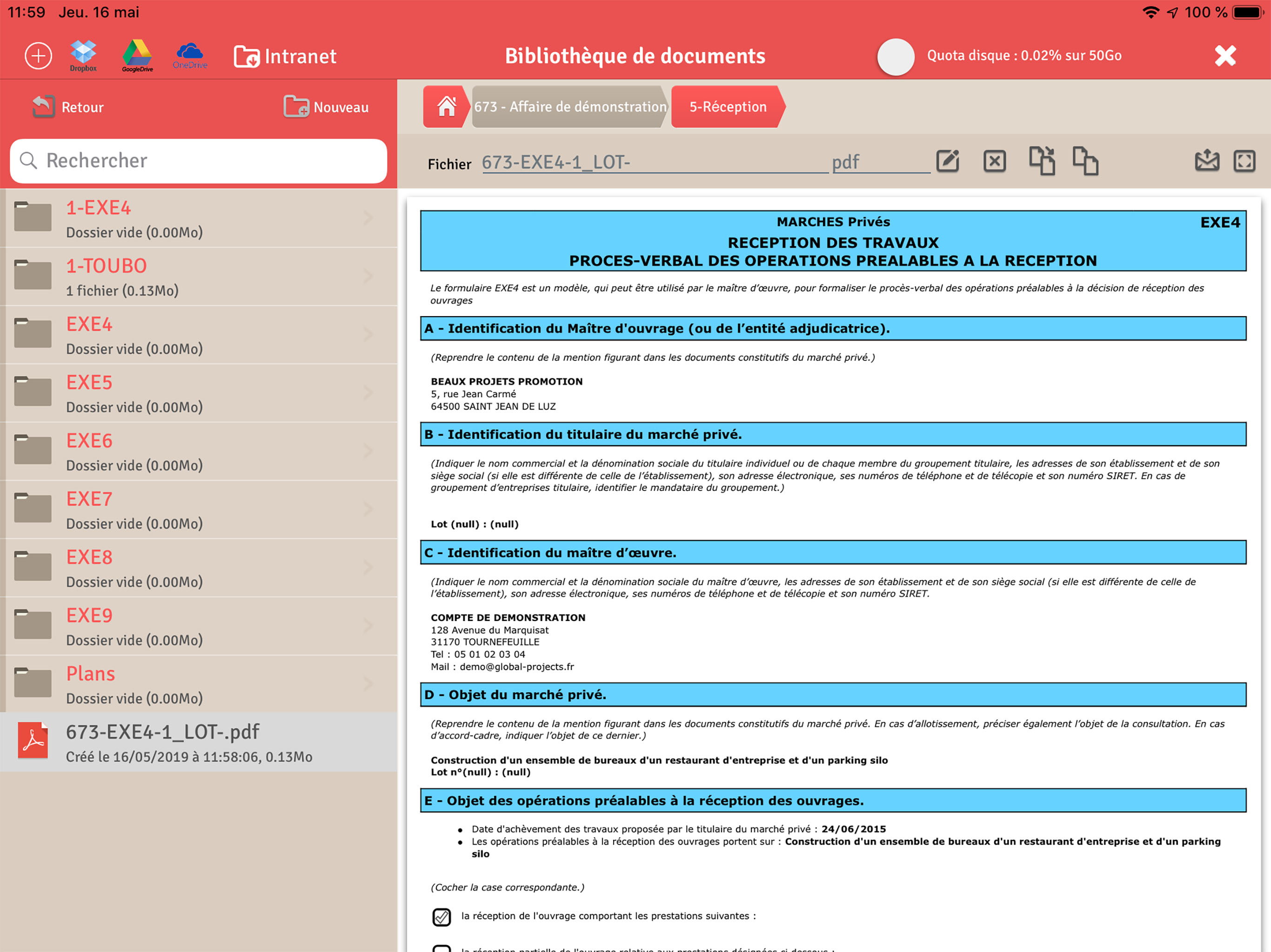 GlobalProject screenshot 9
