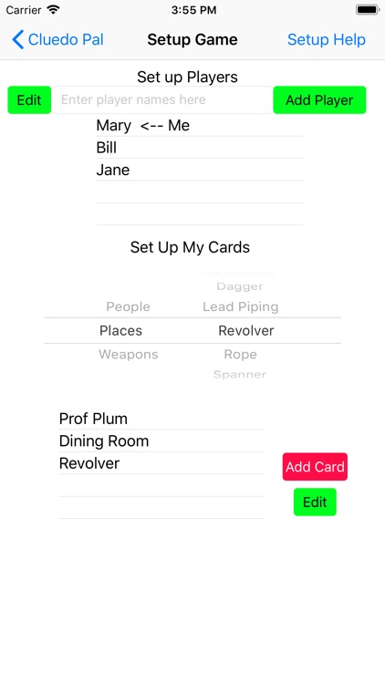 Cluedo Pal screenshot-4