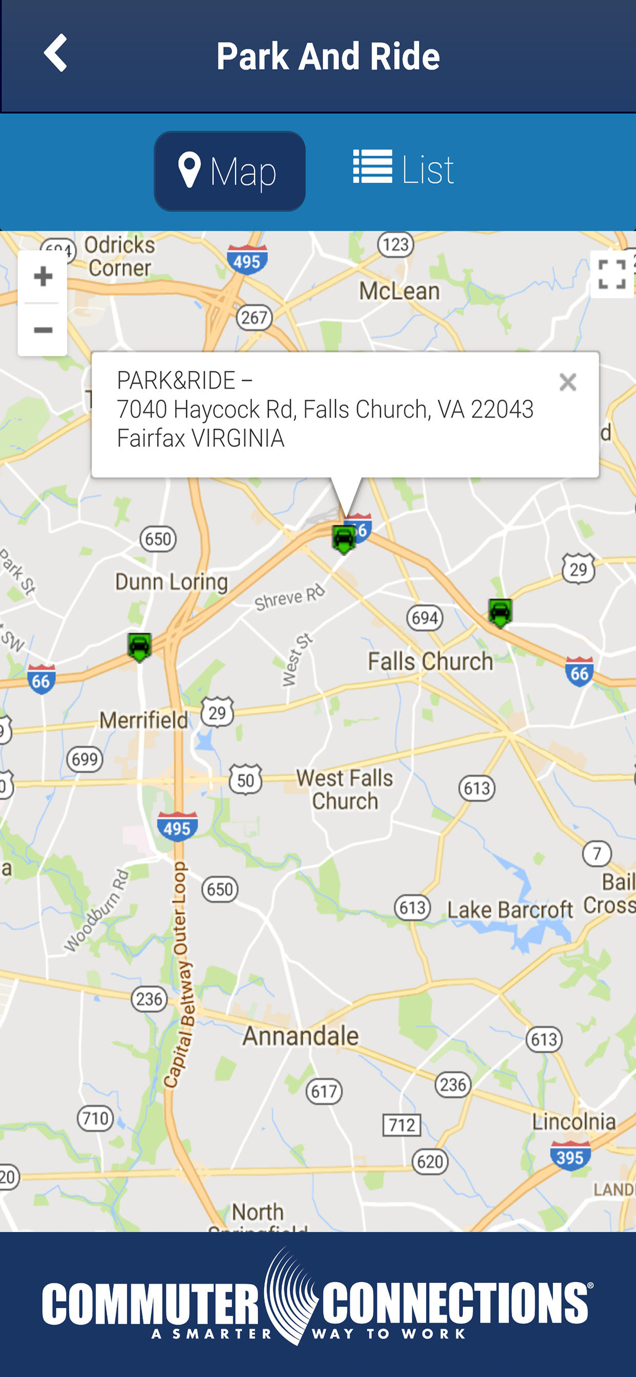 Commuter Connections screenshot 3