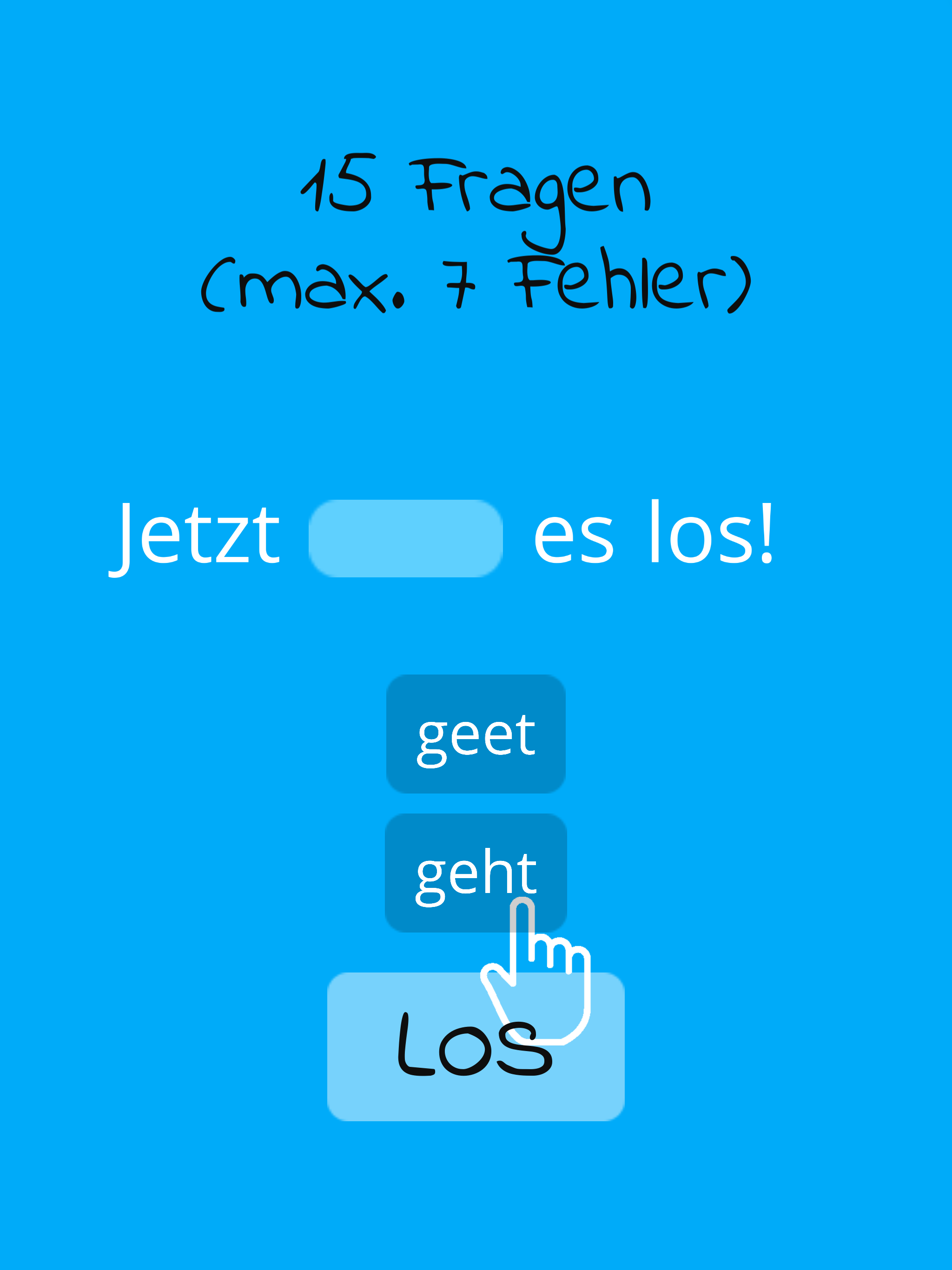 Fokus-Game Deutsch