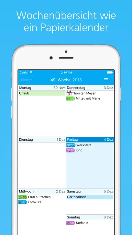 Easy Calendar screenshot 1 of 5